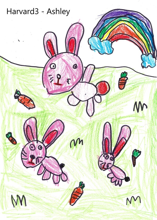 Bunnies Under the Rainbow